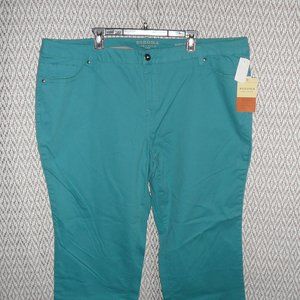 NWT Sonoma Straight Leg Casual Pants Modern Fit size 24W